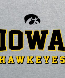 Iowa Hawkeyes Shadow Stretch Block Shirt Sweatshirt Pullover Hoodie Reprinted Full Color Full Size