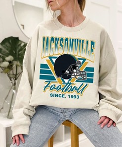 Jacksonville Football Team Sweatshirt, Vintage Jacksonville Football Crewneck Sweatshirt, American Football Fan, NFL Shirt
