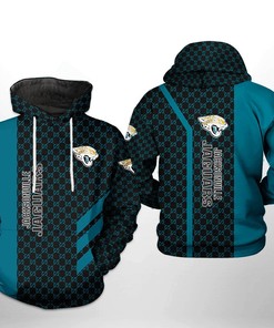 Jacksonville Jaguars Nfl 3D All Over Print Zip Up Hoodie Option