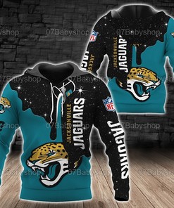 Jacksonville Jaguars Nfl 3D Printed Pull Over Hoodie, Zip Up Hoodie