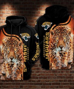 Jacksonville Jaguars Nfl Football Tiger Fire 3D All Over Print Zip Up Hoodie Option