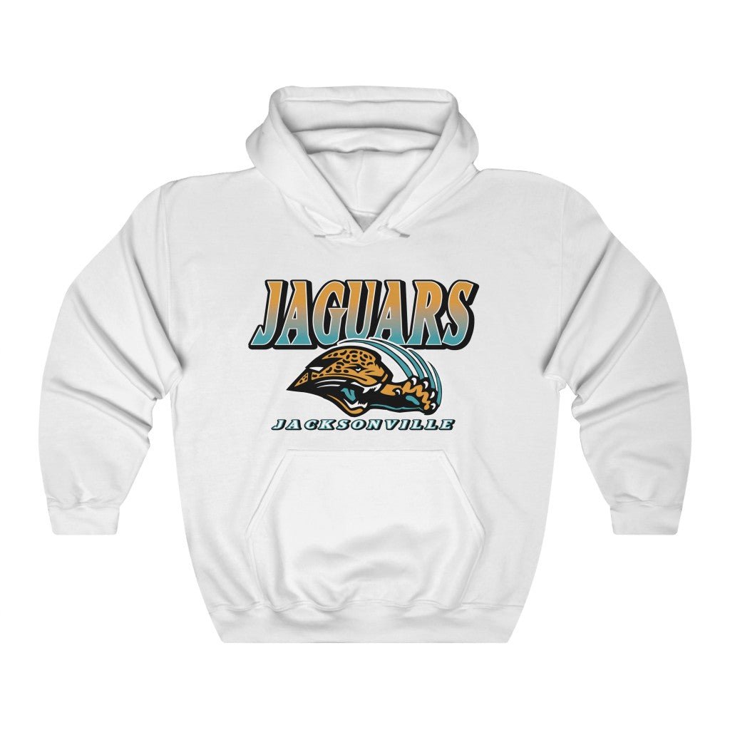 Jacksonville Jaguars Retro 1990's NFL Unisex Hoodie Sweatshirt Shirt Gifts for Fans