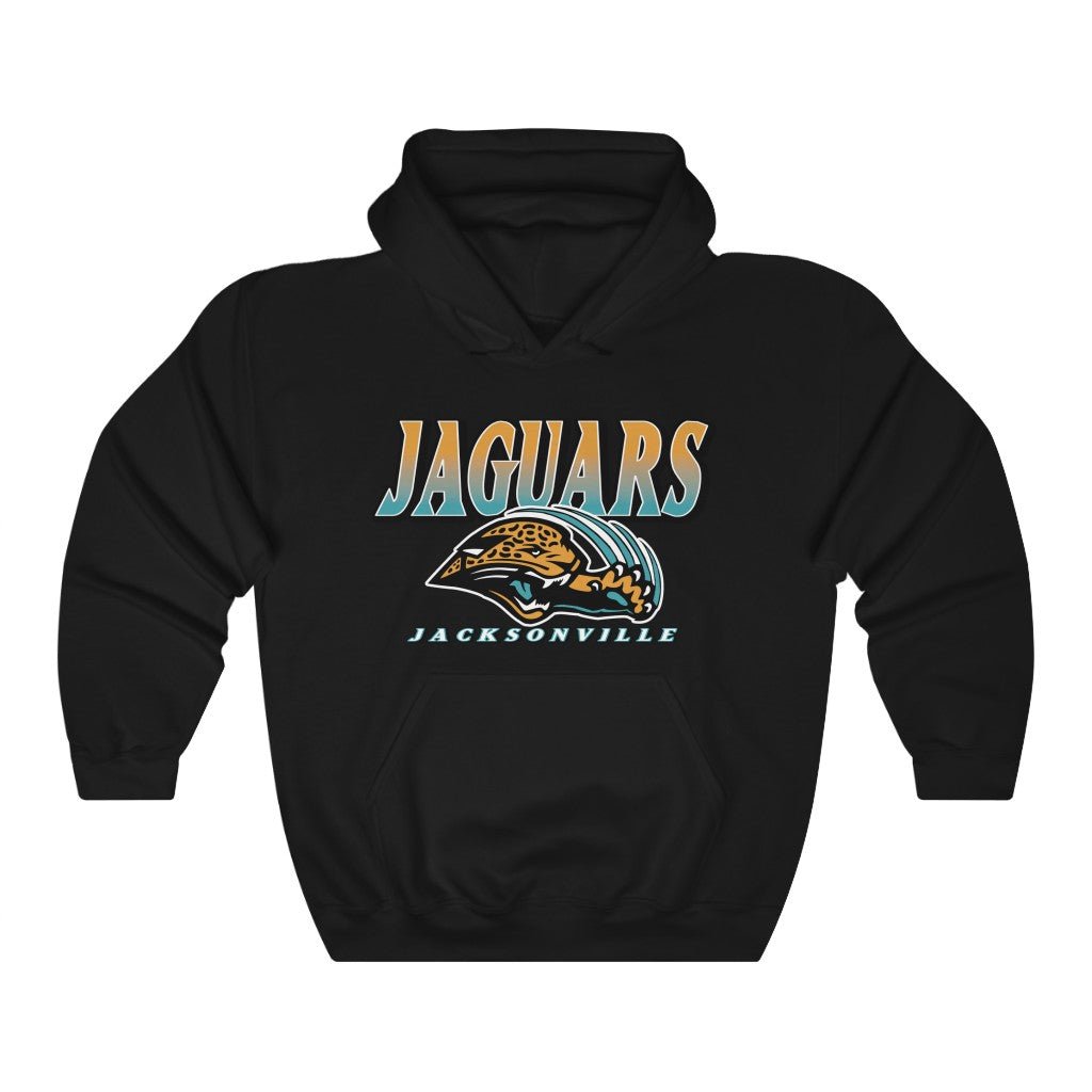 Jacksonville Jaguars Retro 1990's NFL Unisex Hoodie Sweatshirt Shirt Gifts for Fans - Image 2