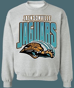 Jacksonville Jaguars Retro NFL Crewneck Sweatshirt Hoodie Shirt Gifts for Fans