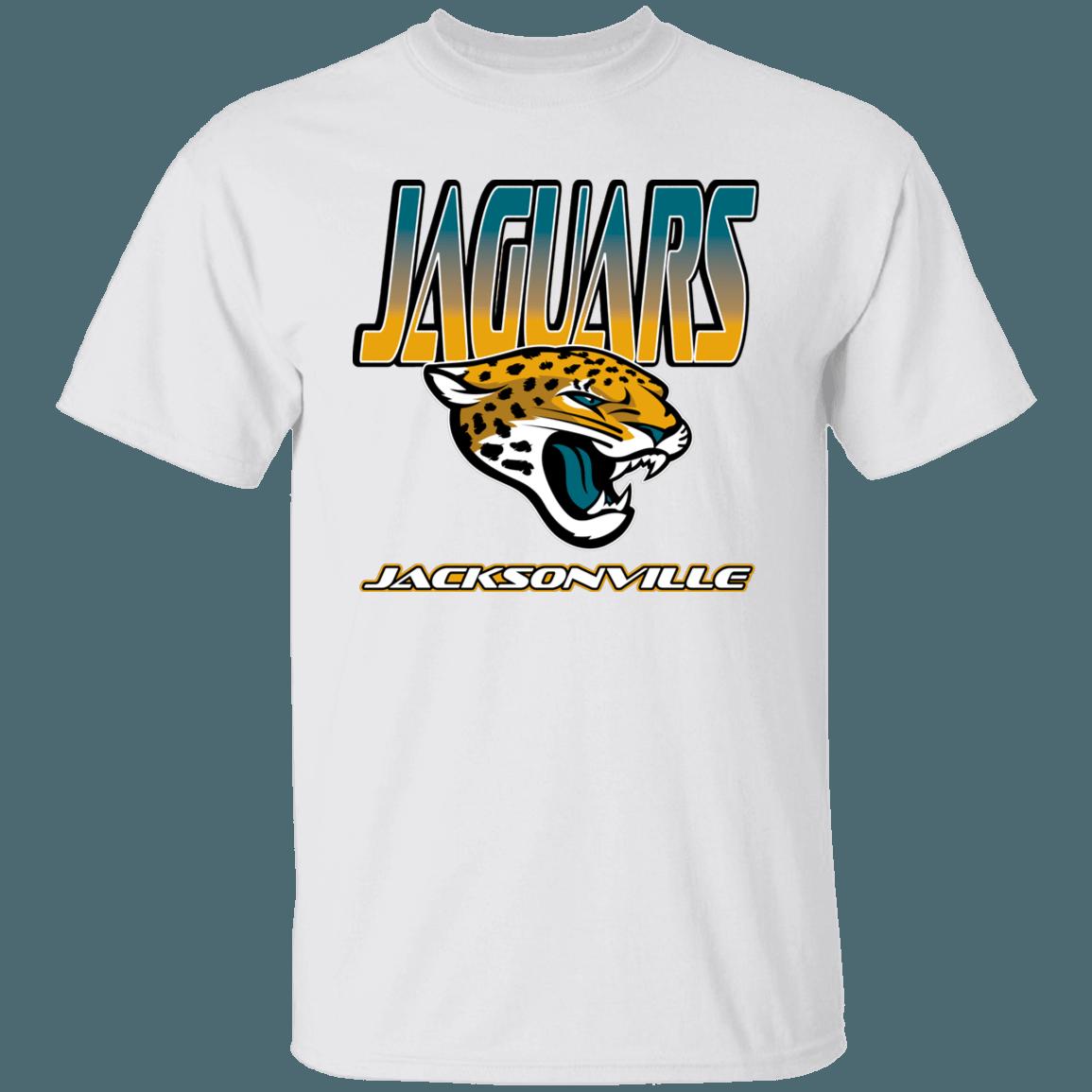Jacksonville Jaguars Retro NFL T-Shirt Sweatshirt Hoodie Gifts for Fans - Image 2