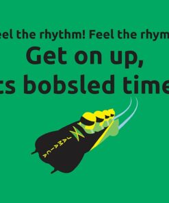 Jamaica Bobsled Team - Feel the Rhythm Movie Quote Shirt Sweatshirt Pullover Hoodie Reprinted Full Color Full Size