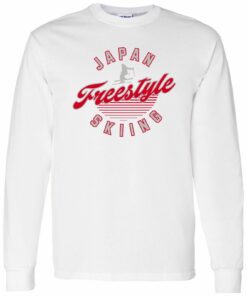 Japan Freestyle Skiing - Winter Sports Competition Shirt Sweatshirt Pullover Hoodie Reprinted Full Color Full Size