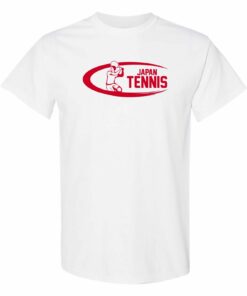 Japan Tennis - Court Player Competition Shirt Sweatshirt Pullover Hoodie Reprinted Full Color Full Size