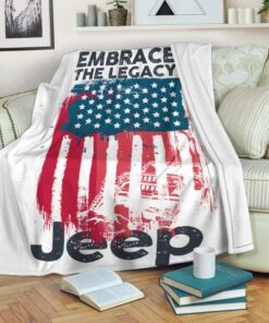 Jeep Blanket Gift for Jeep Lovers