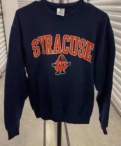 Jerzees Vintage Style Syracuse Orange Sweatshirt Size T-Shirt Sweatshirt Crewneck Hoodie Gifts For NCAA