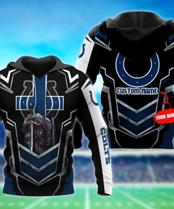 Jesus Indianapolis Colts 3D All Over Print Hoodie With Zipper