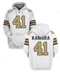 Kamara 41 New Orleans Saints Nfl 3D All Over Print Zip Up Hoodie Option