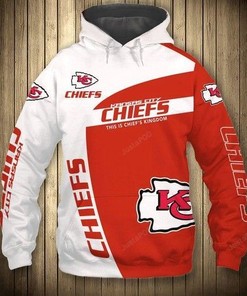 Kansas City Chiefs Nfl 3D All Over Print Hoodie Show Your Team Spirit With A Personalized Zip Up Hoodie