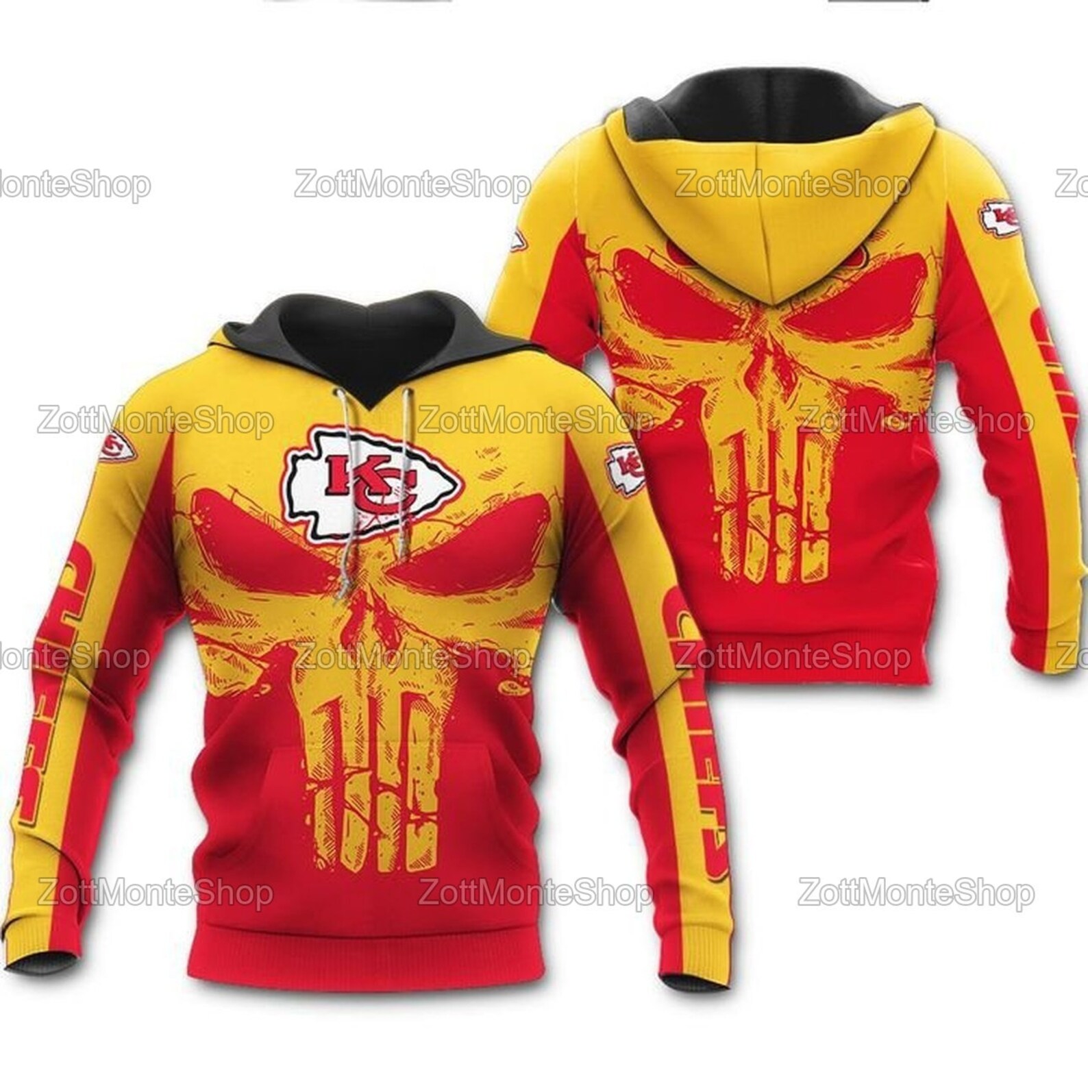 Kansas City Chiefs Nfl 3D All Over Printed Hoodie A Unique Custom Hoodie For Men And Women