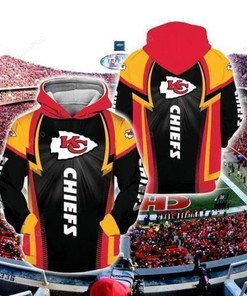 Kansas City Chiefs Nfl All Over Printed And Zip Up Hoodie 3D