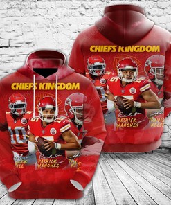 Kansas City Chiefs Nfl Chiefs Kingdom 3D All Over Print Hoodie A Custom Zip Up Hoodie For Fans Of The Football Team