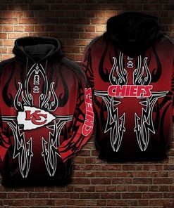 Kansas City Chiefs Nfl Football 3D All Over Print Hoodie Show Your Team Spirit With A Personalized Zip Up Hoodie