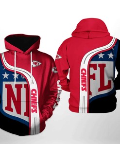 Kansas City Chiefs Nfl Team 3D All Over Print Zip Up Hoodie Option