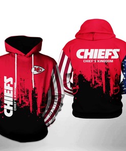 Kansas City Chiefs Nfl Team Us 3D All Over Print Zip Up Hoodie Option