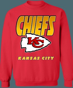 Kansas City Chiefs Retro NFL Crewneck Sweatshirt Hoodie Shirt Gifts for Fans