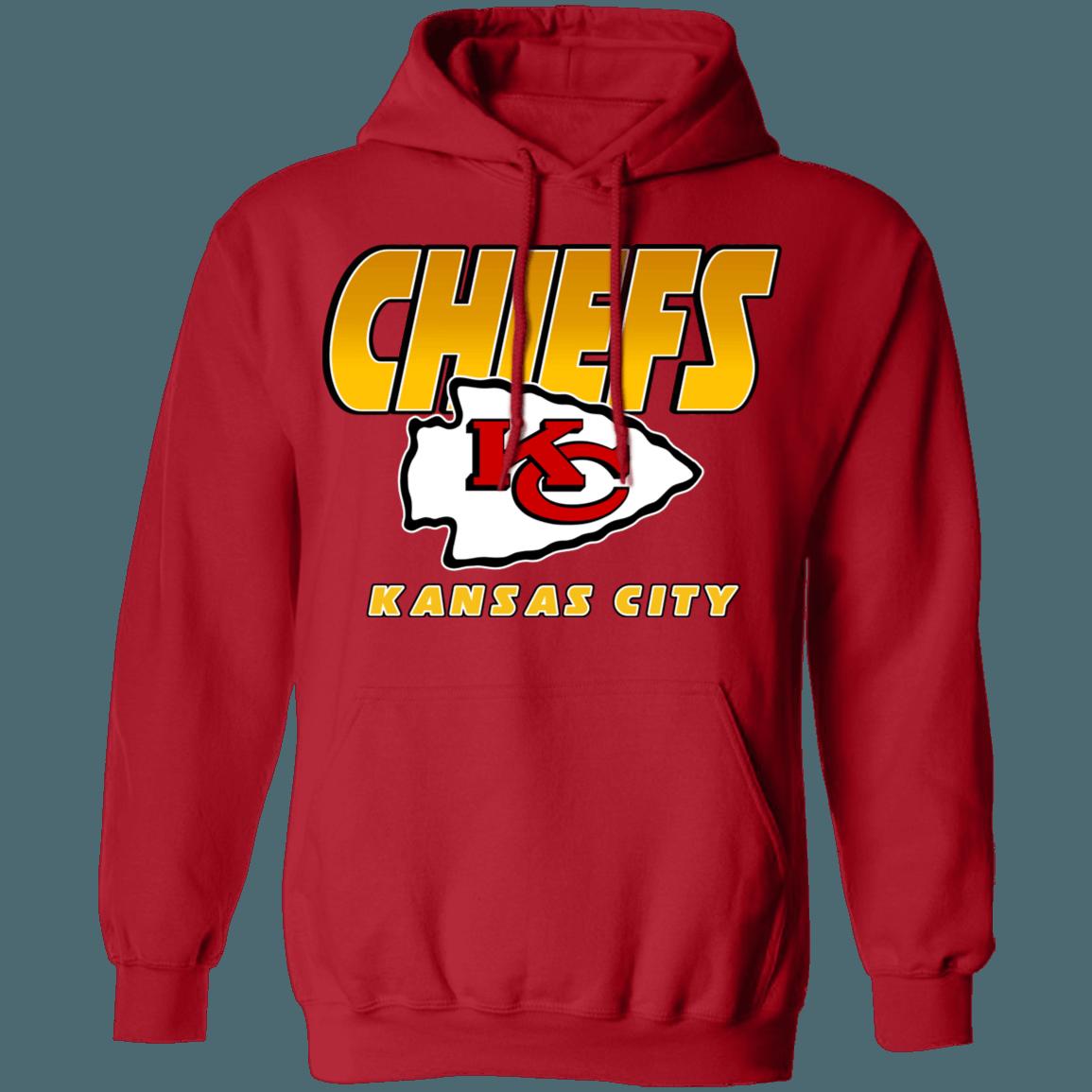 Kansas City Chiefs Retro NFL Hoodie Sweatshirt Shirt Gifts for Fans