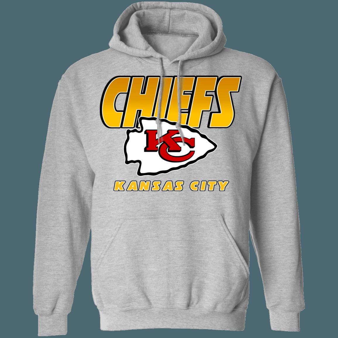 Kansas City Chiefs Retro NFL Hoodie Sweatshirt Shirt Gifts for Fans - Image 3