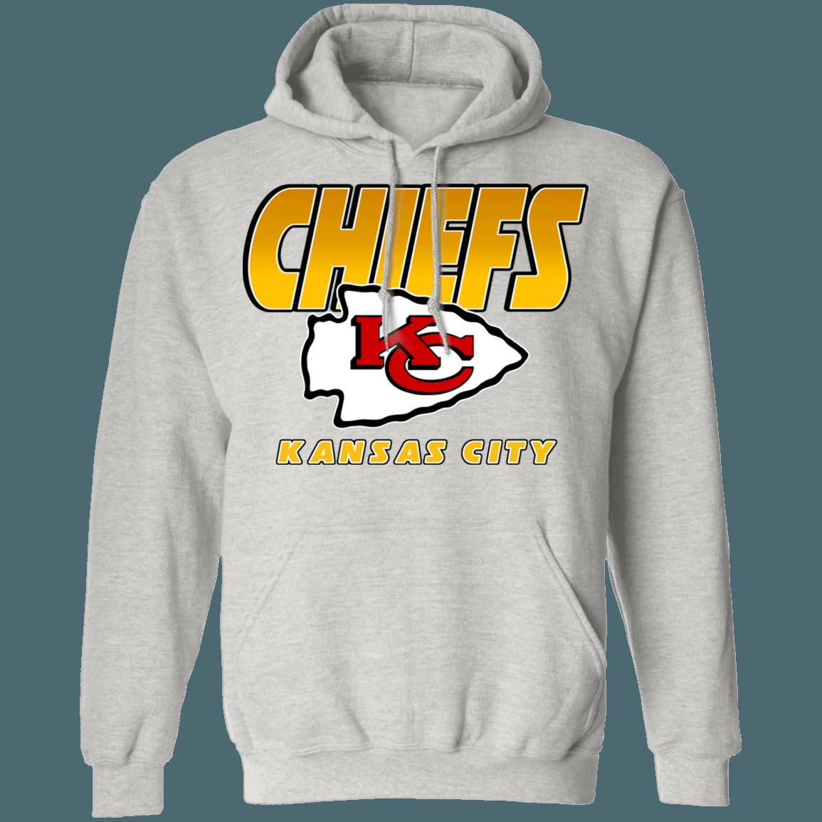 Kansas City Chiefs Retro NFL Hoodie Sweatshirt Shirt Gifts for Fans - Image 4