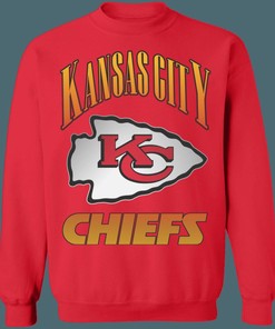 Kansas City Chiefs Vintage NFL Crewneck Sweatshirt Hoodie Shirt Gifts for Fans