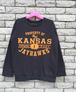 Kansas Spell Out Logo.. Kansas Athletic Jayhawks T-Shirt Sweatshirt Pullover Hoodie Reprinted Full Color Full Size Gift For NCAA Fans