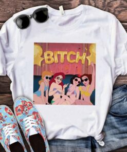 Kawaii Disney Princess Aesthetic Y2K T Shirt Dark Snow White Grunge Tshirt Graphic Vintage Cute Anime Shirt Unisex T-shirt Family Birthday Gift Adult Kid Toddler Tee 7