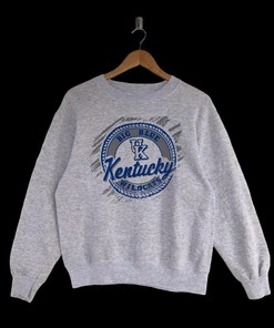 Kentucky Wildcats Big Logo T-Shirt Sweatshirt Pullover Hoodie Reprinted Full Color Full Size Gift For NCAA Fans