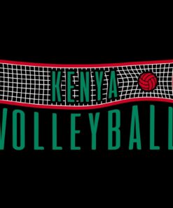 Kenya Volleyball - Beach Summer Games Athletics Shirt Sweatshirt Pullover Hoodie Reprinted Full Color Full Size