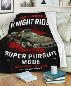 Knight Rider Kitt Trans Am Krider Blanket