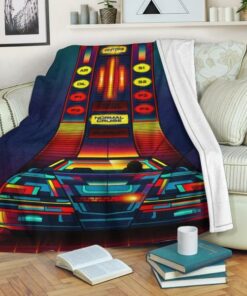 Krider Blanket Kitt Knight Rider Blanket Gifts for Family