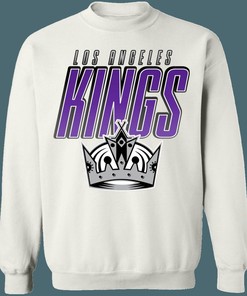 LA Kings 90's Retro NHL Crewneck Sweatshirt Hoodie Shirt Gifts for Fans