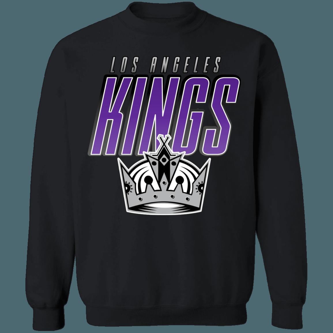 LA Kings 90's Retro NHL Crewneck Sweatshirt Hoodie Shirt Gifts for Fans - Image 2