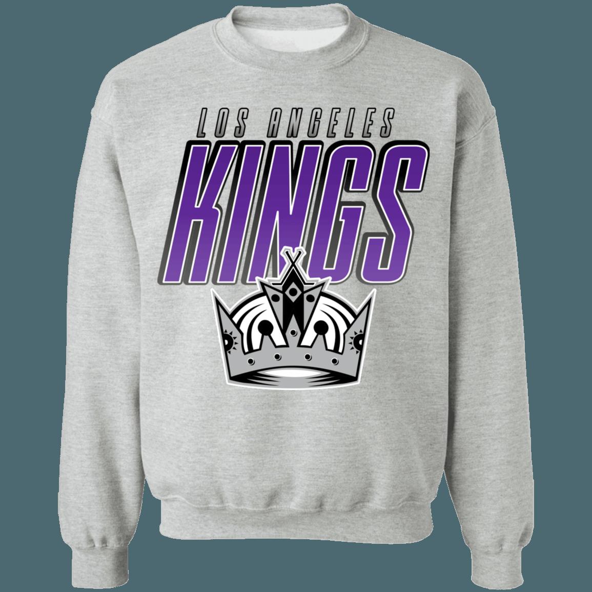 LA Kings 90's Retro NHL Crewneck Sweatshirt Hoodie Shirt Gifts for Fans - Image 3