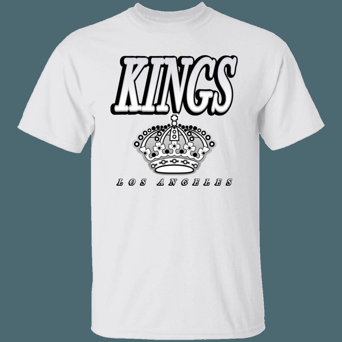 LA Kings CROWN 1960's Retro NHL T-Shirt Sweatshirt Hoodie Gifts for Fans - Image 3