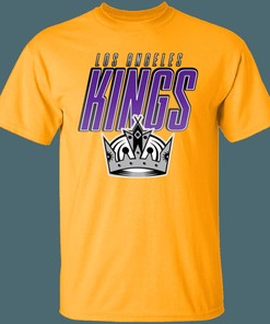 LA Kings CROWN Retro NHL T-Shirt Sweatshirt Hoodie Gifts for Fans