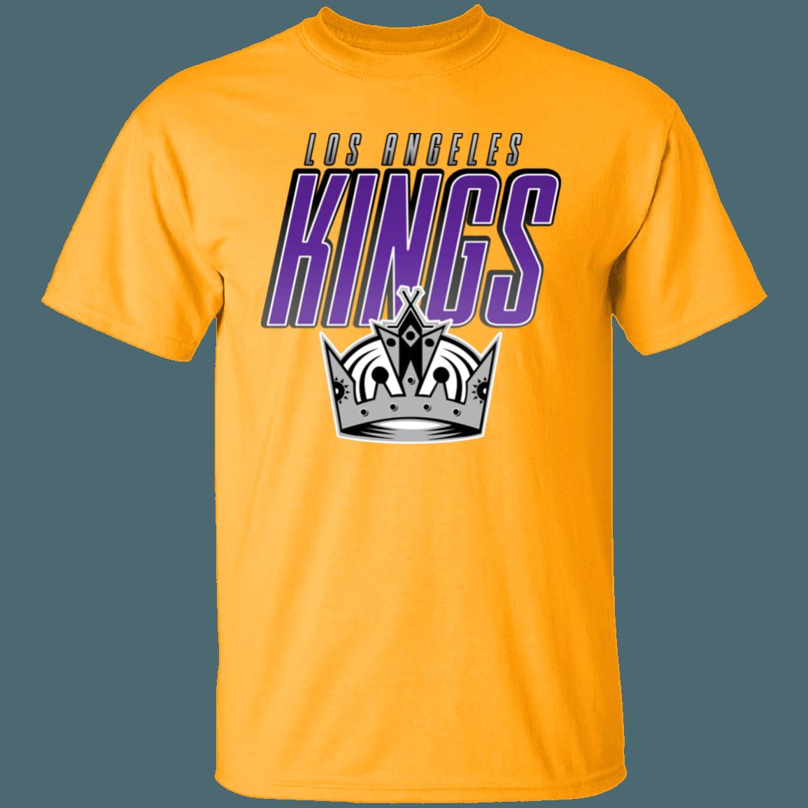 LA Kings CROWN Retro NHL T-Shirt Sweatshirt Hoodie Gifts for Fans