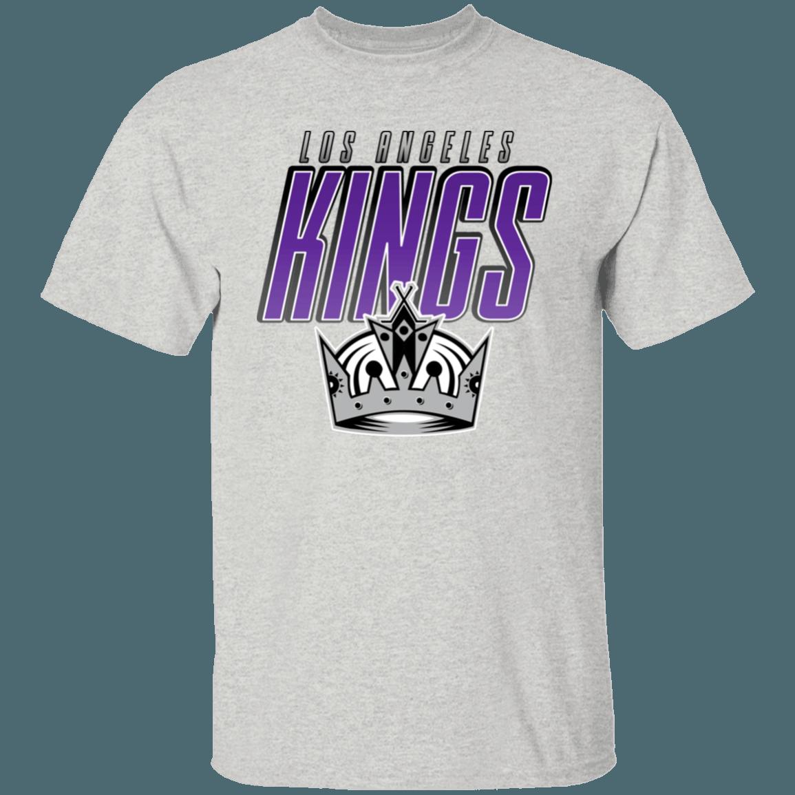 LA Kings CROWN Retro NHL T-Shirt Sweatshirt Hoodie Gifts for Fans - Image 4
