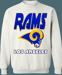 LA Rams Vintage NFL Crewneck Sweatshirt Hoodie Shirt Gifts for Fans