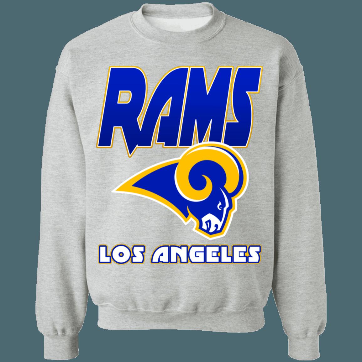 LA Rams Vintage NFL Crewneck Sweatshirt Hoodie Shirt Gifts for Fans - Image 3