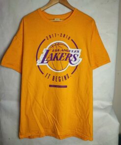 Lakers NBA Basketball Team Tshirt Sweatshirt Hoodie Crewneck Sweatshirt Pullover Reprinted Full Color Full Size Gifts for NBA Fans