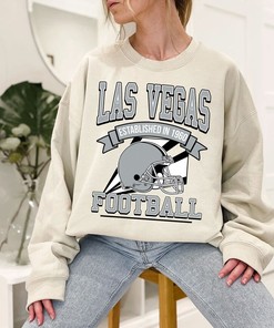 Las Vegas Football Team Sweatshirt, Retro Las Vegas Football Crewneck Sweatshirt, American Football Fan, NFL Shirt