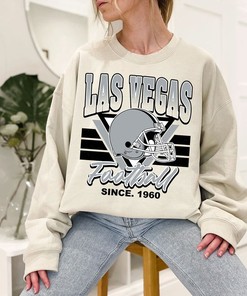 Las Vegas Football Team Sweatshirt, Vintage Las Vegas Football Crewneck Sweatshirt, American Football Fan, NFL Shirt