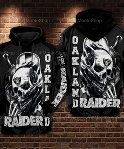 Las Vegas Raiders Nfl 3D All Over Printed Hoodie, Zip Up Hoodie