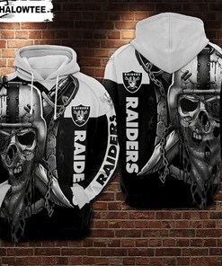 Las Vegas Raiders Nfl Unisex 3D All Over Print Zip Up Hoodiezip Up Hoodie