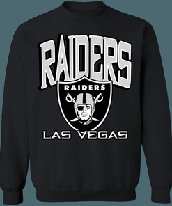 Las Vegas Raiders Retro NFL Crewneck Sweatshirt Hoodie Shirt Gifts for Fans