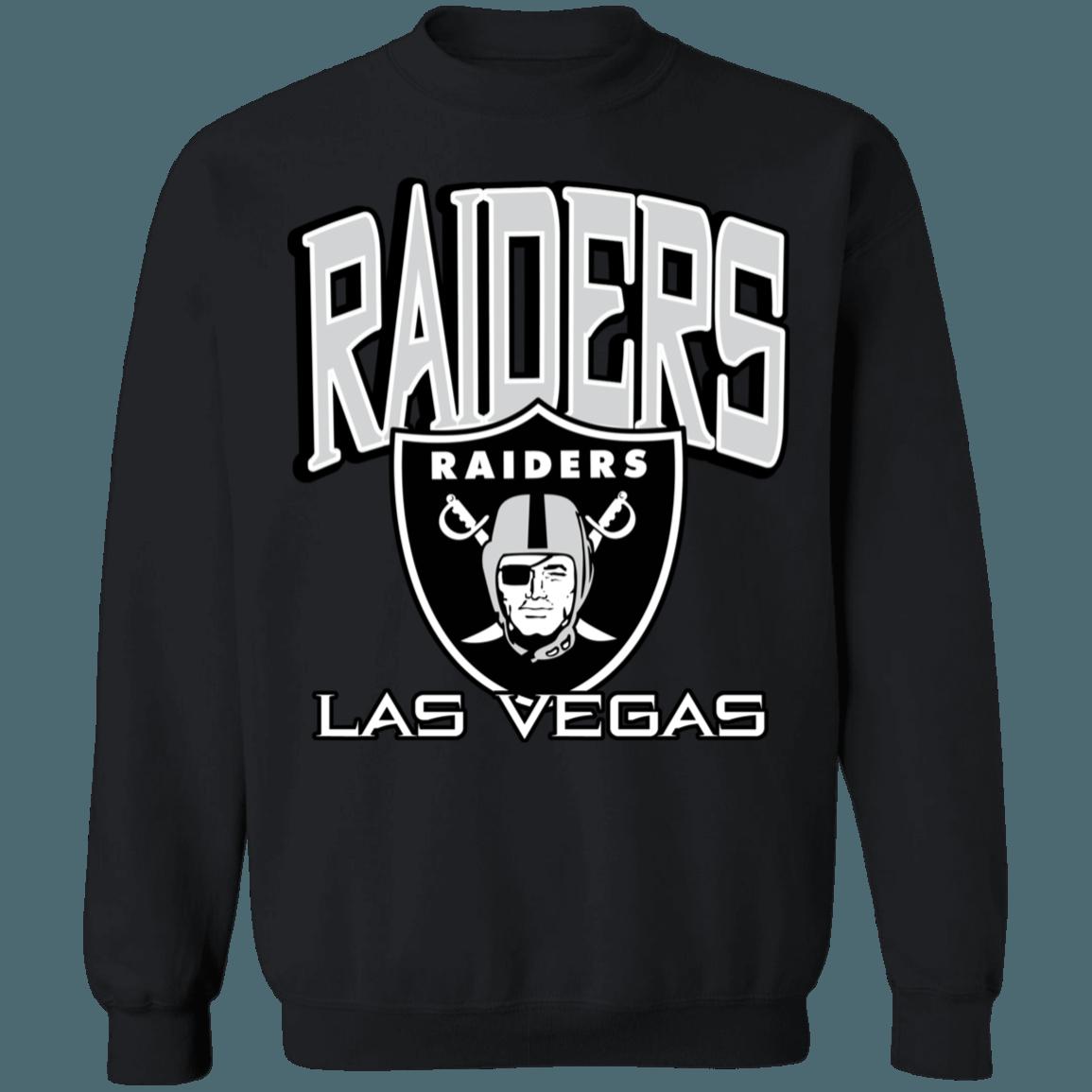 Las Vegas Raiders Retro NFL Crewneck Sweatshirt Hoodie Shirt Gifts for Fans